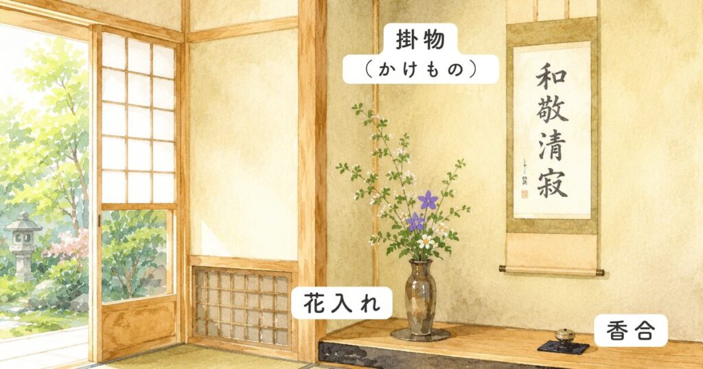 掛物・花入れ・香合